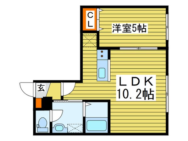 リージェントS札幌の物件間取画像